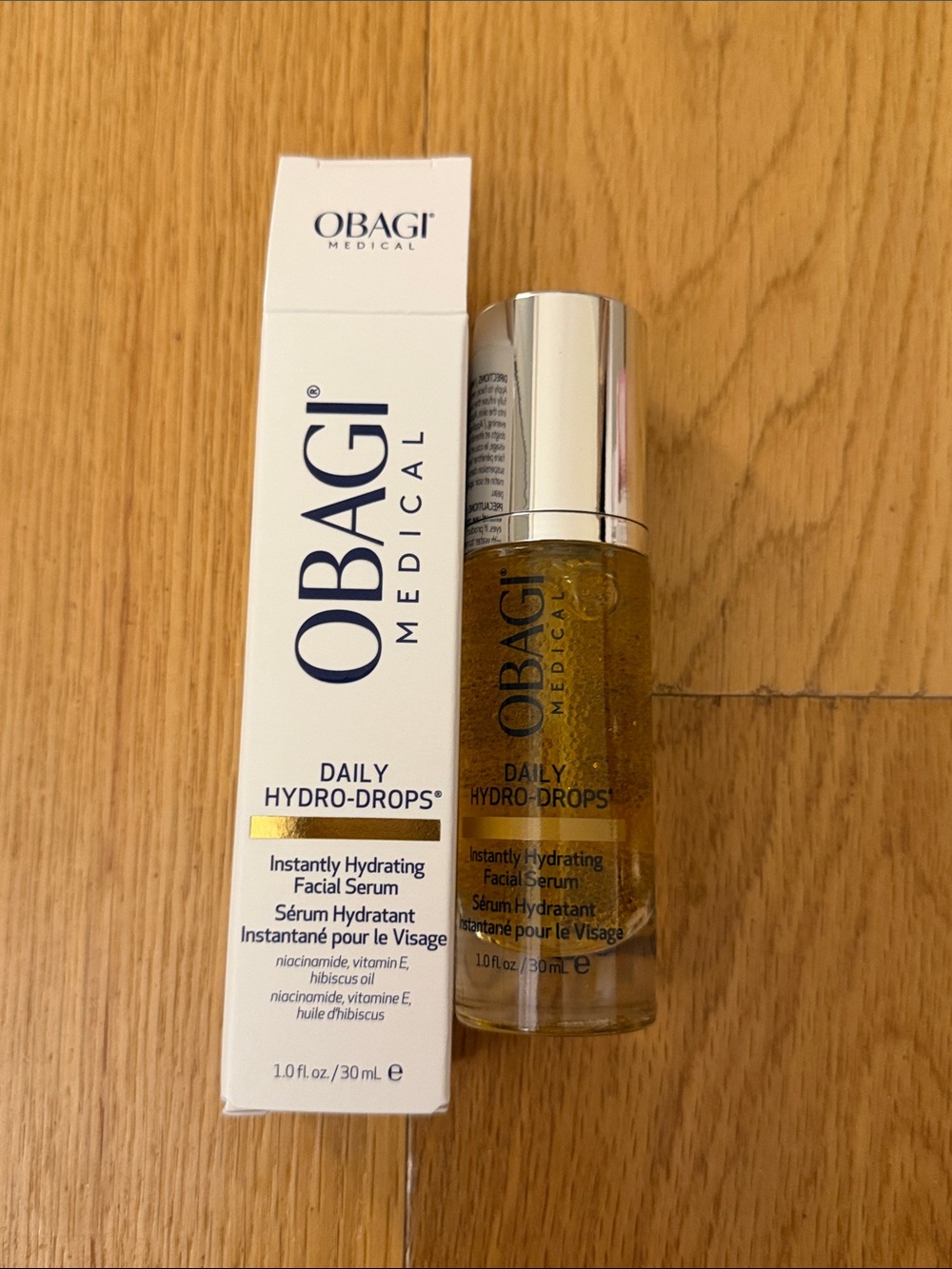 NEW Obagi Medical Daily Hydro-Drops Instantly Hydrating Facial Serum 30 ml